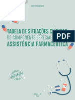 Tabela de Situacoes Clinicas Do Componente Especializado