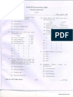 KAS (P) Examination, 2009: Time Allowed: Two Hours/ Max. Marh: 300