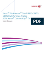 Xerox Workcentre 5945/5945I/5955/ 5955I Multifunction Printer 2016 Xerox Connectkey Technology