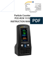 Particle Mass Counter PCE-RCM 11