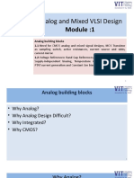 Analog and Mixed VLSI Design