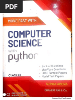 Move Fast With Python - Sumita Arora - Class 12