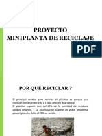 Mini Planta de Reciclaje