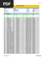 DB-624 Retention Times Overview | PDF | Science & Mathematics