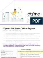 Etyme - The Contracting App.