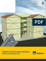 Folder Perfis Estruturais Gerdau - Edifícios Residenciais