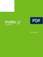 Manual Moto 9g Power