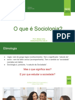 O Que É Sociologia - PDF