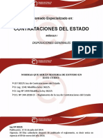 CDE-I Disposiciones Generales