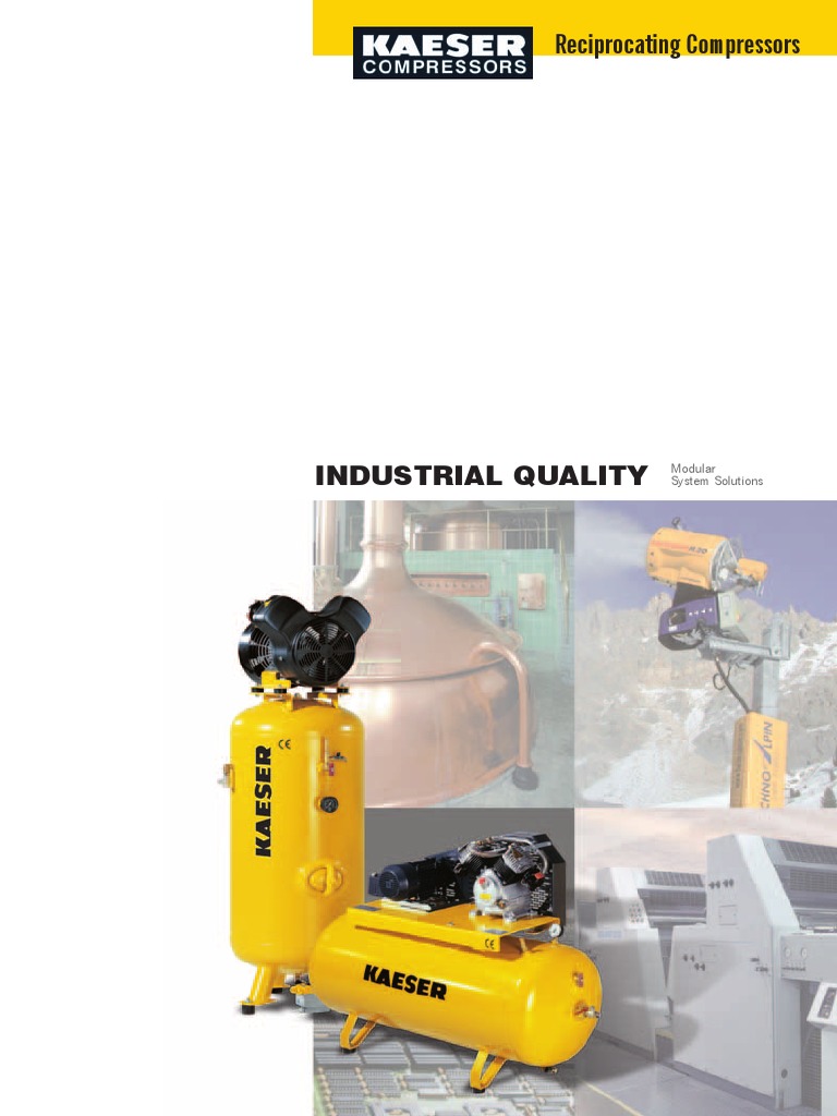 Reciprocating Compressors: Modular System Solutions | PDF | Valve ...
