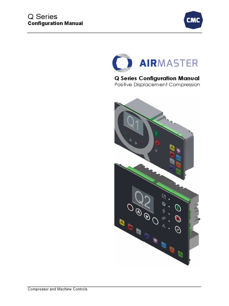 AIRMASTER Q Series Configuration Manual | PDF | Menu (Computing) | Analogue  Electronics