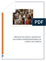 Projeto Mulheres Empreendedoras Da Clínica Da Família