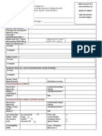 Approved Format of Ration Card For Digitization in ERCMS