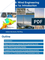 Cvl8309: Wind Engineering Lecture 1A: Introduction: Haitham Aboshosha, PHD Peng