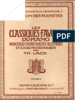 Lack TH Les Classiques Favoris Du Piano Volume 6