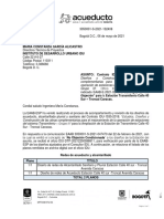 3050001-S-2021-132408 - 3050001-2021-1211 No Objeción - Estación CLL 40 Sur - Troncal Caracas - DTP-20212250588811 - 6-MAY-21