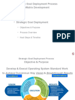 SGD - X-Matrix Development Overview