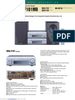 Denon D-F101MB Brochure