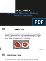 Sarcopenia y Fragilidad