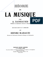 Danhauser Theorie de La Musique