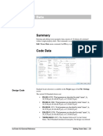 Editing Tower Data: Design Code