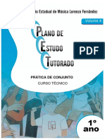 Pet Vol. 4 - 1° Ano - Prática de Conjunto (Técnico) .