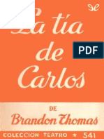 La Tía de Carlos