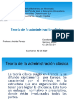 Teoría de La Administración Clásica