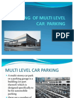 Multi-storey car park project planning and design