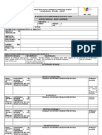 Formato Agenda Semanal