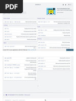 Cheatsheet: Fork Mode Cluster Mode