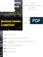 História do planeamento urbano e das novas cidades