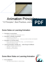 "12 Principles", Best Practices, and Animation Lingo