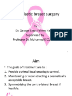 Oncoplastic Breast Surgery