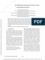 Design of ROV Adaptive Sliding Mode Control System For Underwater Vehicle Based On RBF Neural Network