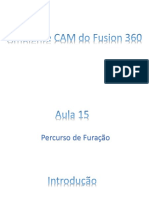 FUSION 360 - CAM - Aula 15 - Percurso de Furação - Copia