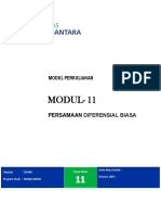 MODUL PERSAMAN DIFERENSIAL