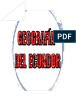 Geografia Del Ecuador. 2