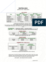 Golf Rates 2021 Effective 1 Mar 2021 (Updated 01 03 2021)