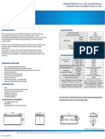 Formerly Known As Global & Yuasa Co. LTD.: Specification