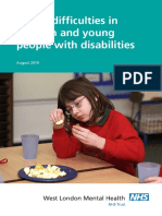 Eating Difficulties in Children and Young People With Disabilities