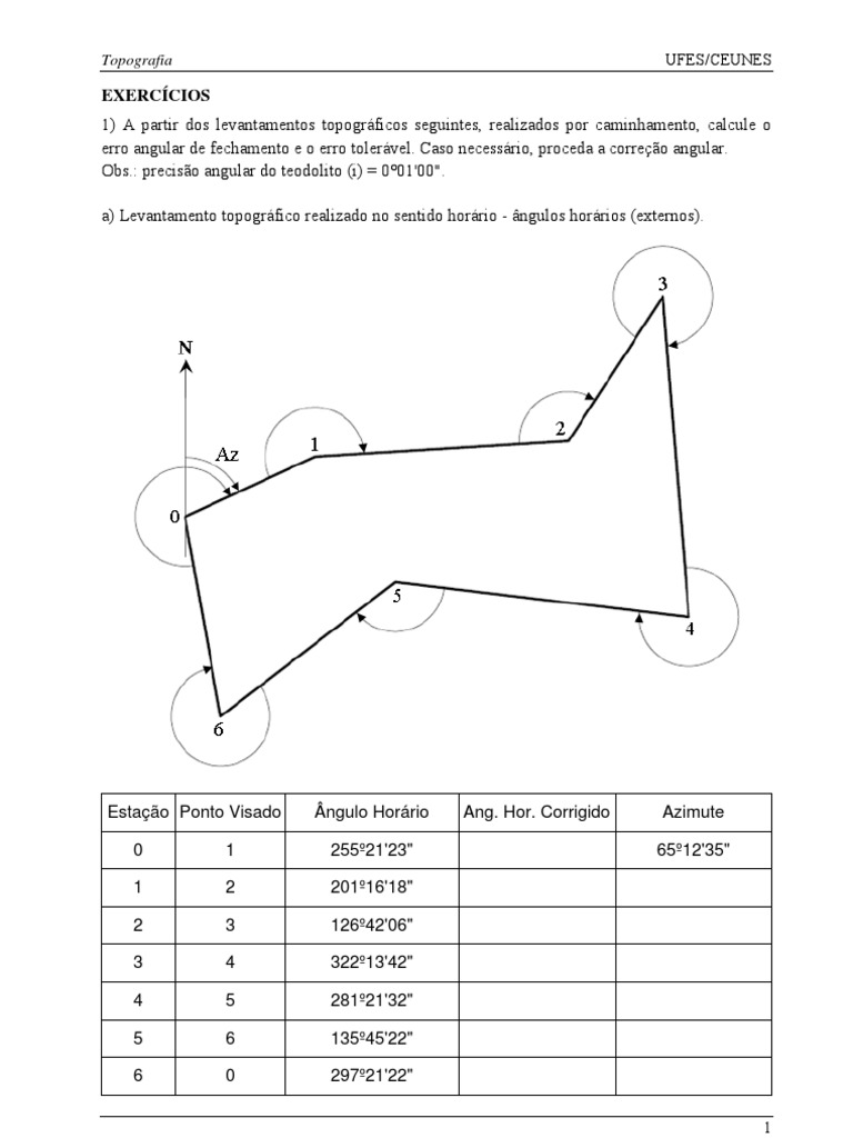 Aula Triangulacao Topografica-2019-I 11jun2019 21h00, PDF, Topografia