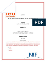 NIF y NIIF: Normas de Información Financiera y Normas Internacionales de Información Financiera