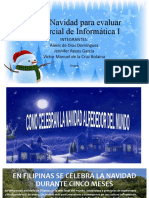 Proyecto Navidad para Evaluar El 3er P