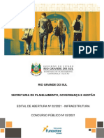 Concurso SPGG RS Analista Projetos Políticas Públicas
