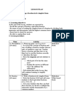 Lesson Plan: Writing Fractions in Simplest Form