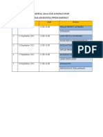 Jadwal Jaga Ugdsept21