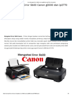 Cara Mengatasi Error 5b00 Canon g2000 Dan Ip2770 - Arenaprinter