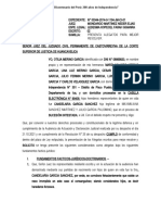 Presentacion Alegatos - Caso Sucesion Intestada - Candelaria Garcia Sanchez Hijo de Maximiliana Sanchez Martinez