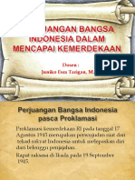 Perjuangan Bangsa Indonesia Dalam Mencapai Kemerdekaan